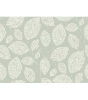 EV3921 - Contoured Leaves Wallpaper-Candice Olson