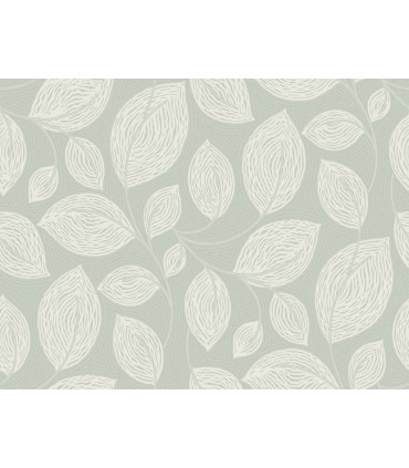 EV3921 - Contoured Leaves Wallpaper-Candice Olson