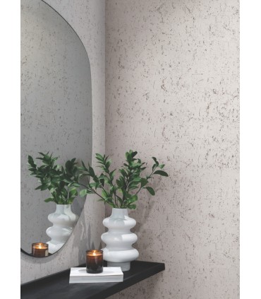 EV3901 - Pale Grey & Silver Cork Wallpaper-Candice Olson