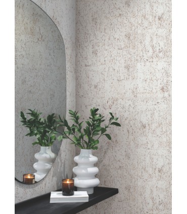 CX1200 - White & Silver Cork Wallpaper-Candice Olson