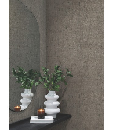 CZ2481 - Taupe & Gold Cork Wallpaper-Candice Olson