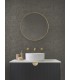 CZ2483 - Charcoal & Gold Cork Wallpaper-Candice Olson