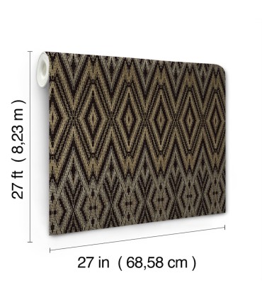 EV3912 - Diamond Marquise Wallpaper-Candice Olson