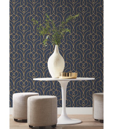 EV3946 - Divine Trellis Wallpaper-Candice Olson