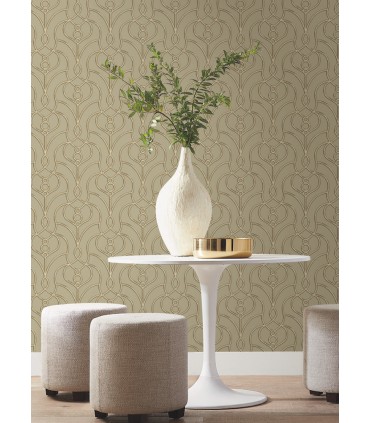 EV3947 - Divine Trellis Wallpaper-Candice Olson
