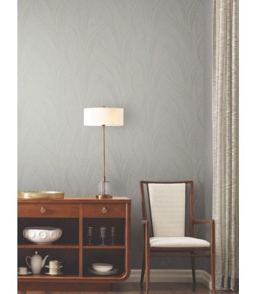 EV3937 - Graceful Wisp Wallpaper-Candice Olson