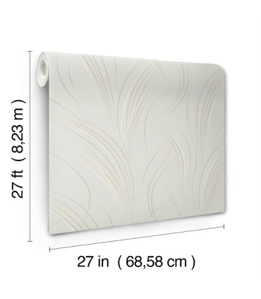 EV3937 - Graceful Wisp Wallpaper-Candice Olson