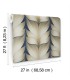 EV3956 - Lotus Light Stripe Wallpaper-Candice Olson