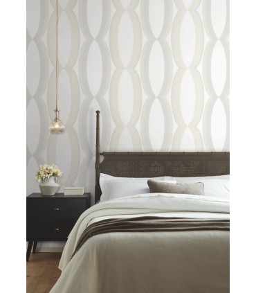 EV3981 - Progression Ogee Wallpaper-Candice Olson