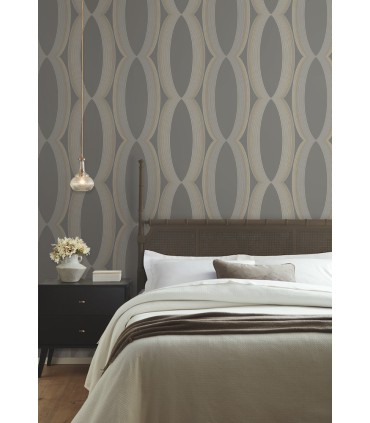 EV3986 - Progression Ogee Wallpaper-Candice Olson