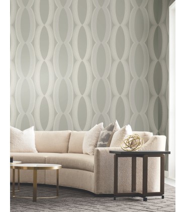 EV3983 - Progression Ogee Wallpaper-Candice Olson