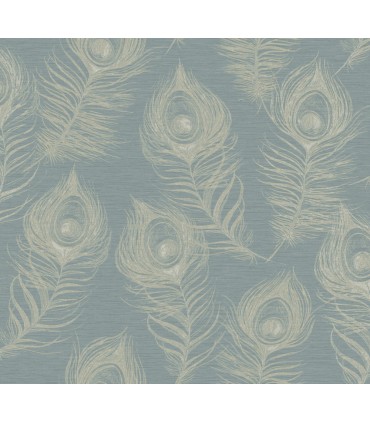 EV3943 - Regal Peacock Wallpaper-Candice Olson