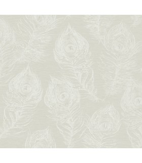 EV3944 - Regal Peacock Wallpaper-Candice Olson