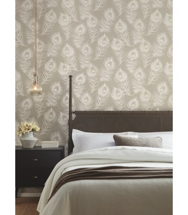 EV3941 - Regal Peacock Wallpaper-Candice Olson