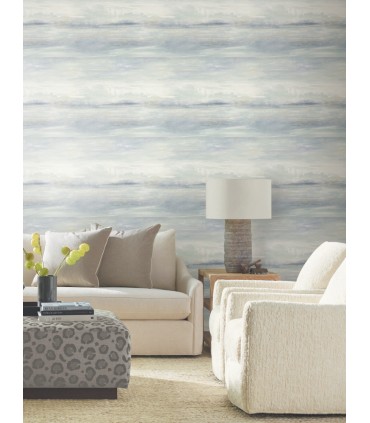 EV3988 - Soothing Mists Scenic Wallpaper-Candice Olson