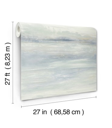 EV3988 - Soothing Mists Scenic Wallpaper-Candice Olson