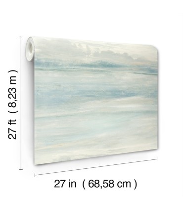SO2434 - Soothing Mists Scenic Wallpaper-Candice Olson