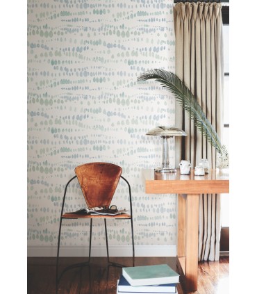 AG2045 - Dewdrops Wallpaper-Artistic Abstracts by York