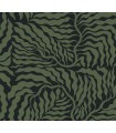 AG2061 - Fern Fronds Wallpaper-Artistic Abstracts by York