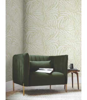 AG2065 - Fern Fronds Wallpaper-Artistic Abstracts by York
