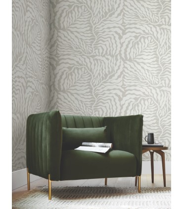 AG2064 - Fern Fronds Wallpaper-Artistic Abstracts by York