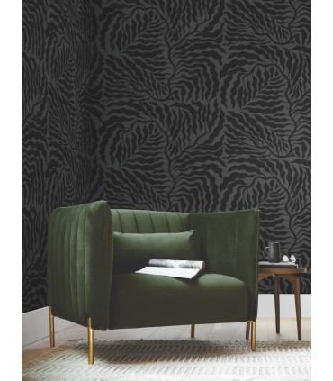 AG2062 - Fern Fronds Wallpaper-Artistic Abstracts by York