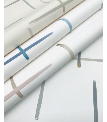 AG2043 - Gilded Sumi-E Wallpaper-Artistic Abstracts by York