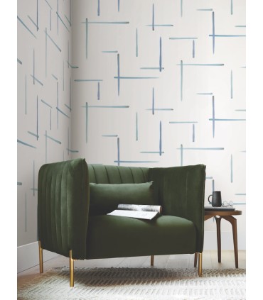 AG2042 - Gilded Sumi-E Wallpaper-Artistic Abstracts by York