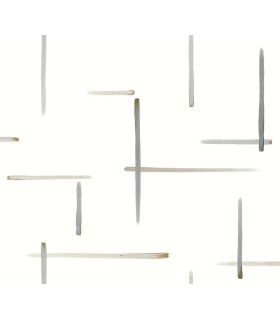 AG2041 - Gilded Sumi-E Wallpaper-Artistic Abstracts by York
