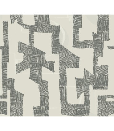AG2101 - Modern Tribal Wallpaper-Artistic Abstracts by York