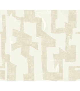 AG2103 - Modern Tribal Wallpaper-Artistic Abstracts by York