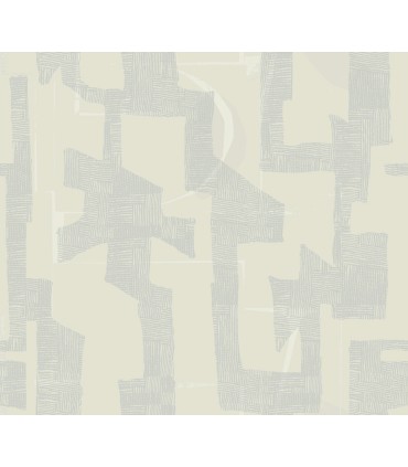 AG2105 - Modern Tribal Wallpaper-Artistic Abstracts by York