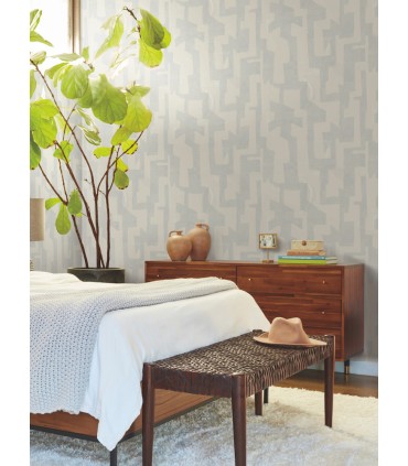 AG2105 - Modern Tribal Wallpaper-Artistic Abstracts by York