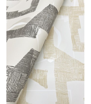 AG2104 - Modern Tribal Wallpaper-Artistic Abstracts by York