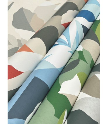 AG2004 - Papier Colle Wallpaper-Artistic Abstracts by York