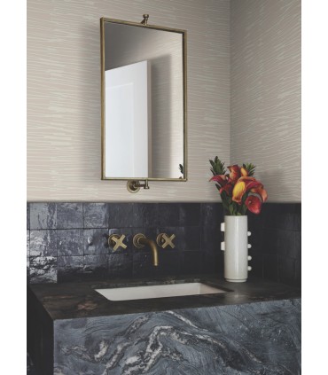 AG2091 - Water Reed Thatch Wallpaper-Artistic Abstracts by York