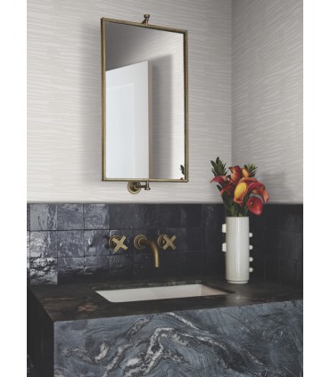 AG2096 - Water Reed Thatch Wallpaper-Artistic Abstracts by York