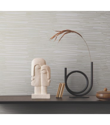 AG2096 - Water Reed Thatch Wallpaper-Artistic Abstracts by York