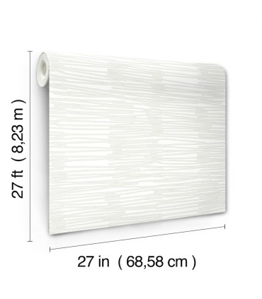 AG2096 - Water Reed Thatch Wallpaper-Artistic Abstracts by York