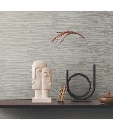 AG2092 - Water Reed Thatch Wallpaper-Artistic Abstracts by York