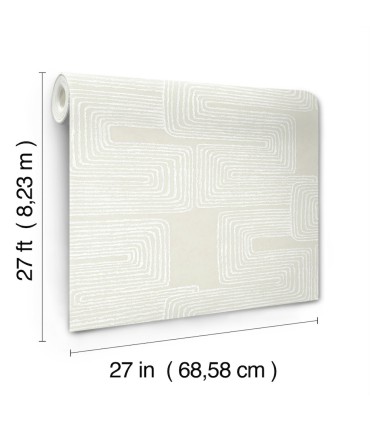 AG2036 - Zulu Thread Wallpaper-Artistic Abstracts by York
