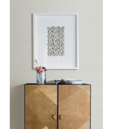 4046-24278 - Agave Light Blue Faux Grasscloth Wallpaper by A Street