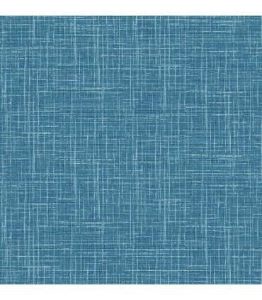 4046-26351 - Emerson Blue Linen Wallpaper by A Street