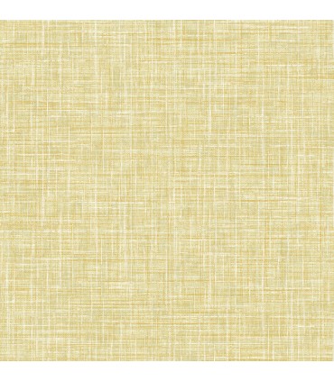 4046-26356 - Emerson Yellow Linen Wallpaper by A Street