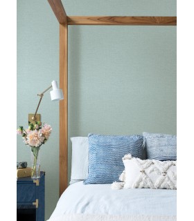 4046-M1700 - Glen Aqua Texture Wallpaper by A Street