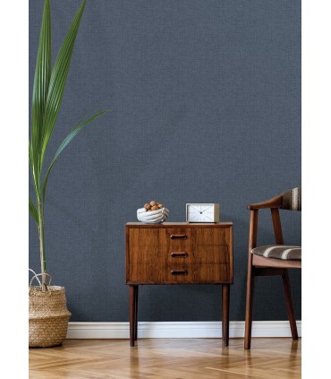 4046-M1701 - Glen Dark Blue Texture Wallpaper by A Street