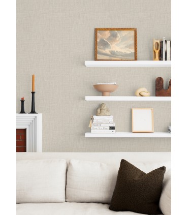 4046-26233 - Lanister Taupe Texture Wallpaper by A Street