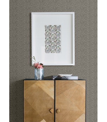 4046-26126 - Mackintosh Charcoal Textural Wallpaper by A Street