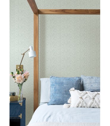 4046-26128 - Mackintosh Turquoise Textural Wallpaper by A Street