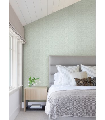 4046-26128 - Mackintosh Turquoise Textural Wallpaper by A Street